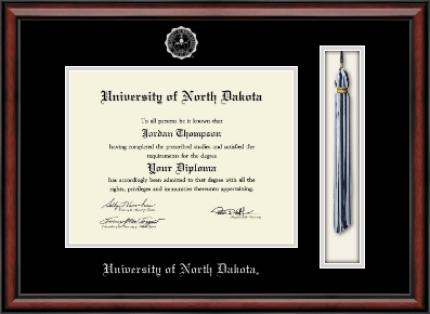 University of North Dakota diploma frame - Tassel & Cord Diploma Frame in Southport