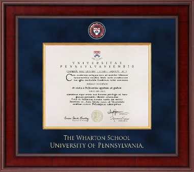 University of Pennsylvania diploma frame - Presidential Masterpiece Diploma Frame in Jefferson