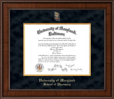 University of Maryland Baltimore diploma frame - Presidential Masterpiece Diploma Frame in Madison