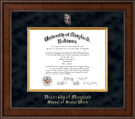 University of Maryland Baltimore diploma frame - Presidential Masterpiece Diploma Frame in Madison