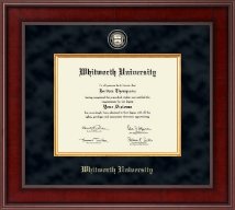 Whitworth University Presidential Masterpiece Diploma Frame in Jefferson