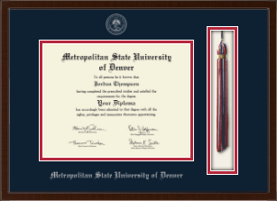 Tassel & Cord Diploma Frame