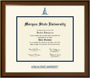 Morgan State University Dimensions Diploma Frame in Westwood