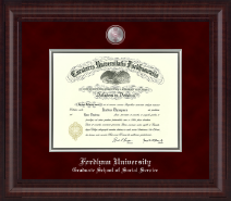 Fordham University diploma frame - Presidential Masterpiece Diploma Frame in Premier