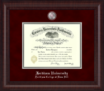 Fordham University diploma frame - Presidential Masterpiece Diploma Frame in Premier
