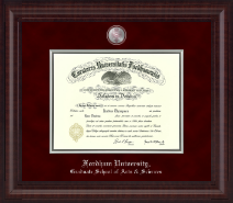 Fordham University diploma frame - Presidential Masterpiece Diploma Frame in Premier