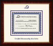 Certified Horsemanship Association Dimensions Certificate Frame in Murano