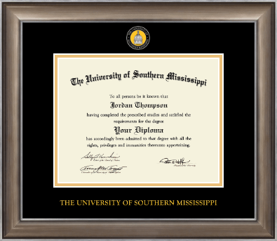 The University of Southern Mississippi diploma frame - Dimensions Diploma Frame in Easton