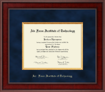 Air Force Institute of Technology Presidential Edition Diploma Frame in Jefferson