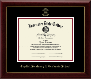 Lancaster Bible College diploma frame - Gold Embossed Diploma Frame in Gallery