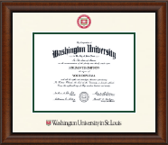 Washington University in St. Louis diploma frame - Dimensions Diploma Frame in Austin