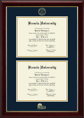 Brescia University Double Diploma Frame in Gallery