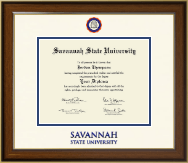 Savannah State University Dimensions Diploma Frame in Westwood