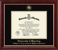 University of Wyoming diploma frame - Masterpiece Medallion Diploma Frame in Murano