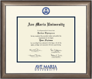Ave Maria University diploma frame - Dimensions Diploma Frame in Easton