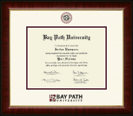 Bay Path University Dimensions Diploma Frame in Murano