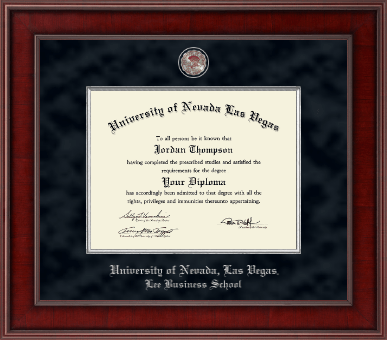 University of Nevada Las Vegas diploma frame - Presidential Masterpiece Diploma Frame in Jefferson