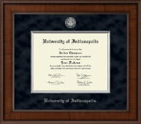 University of Indianapolis diploma frame - Presidential Silver Engraved Diploma Frame in Madison