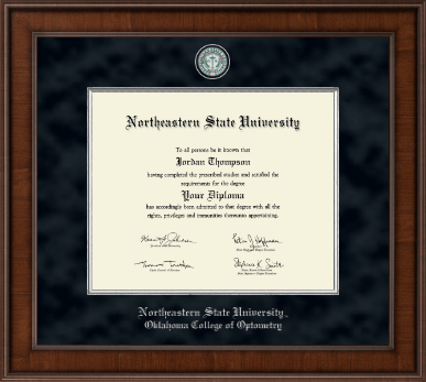 Northeastern State University Tahlequah diploma frame - Presidential Masterpiece Diploma Frame in Madison
