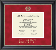 St. Lawrence University Regal Edition Diploma Frame in Noir