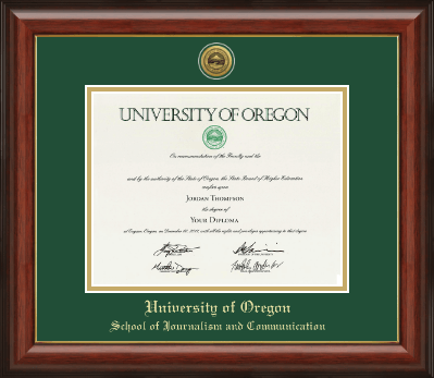 University of Oregon diploma frame - Gold Engraved Medallion Diploma Frame in Lancaster