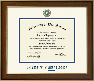 University of West Florida diploma frame - Dimensions Diploma Frame in Westwood