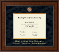 Bowling Green State University Presidential Masterpiece Diploma Frame in Madison