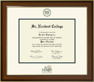 St. Norbert College Dimensions Diploma Frame in Westwood