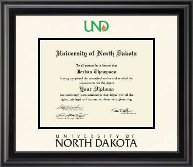 University of North Dakota diploma frame - Dimensions Diploma Frame in Midnight