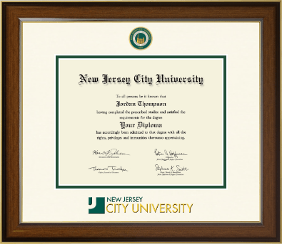 New Jersey City University diploma frame - Dimensions Diploma Frame in Westwood