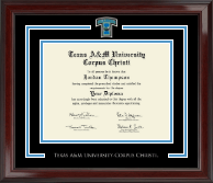 Texas A&M University Corpus Christi Spirit Medallion Diploma Frame in Encore