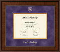 Elmira College Presidential Masterpiece Diploma Frame in Madison