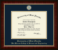 University of West Florida diploma frame - Masterpiece Medallion Diploma Frame in Murano