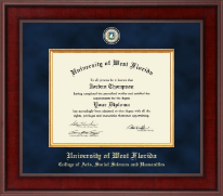 University of West Florida diploma frame - Presidential Masterpiece Diploma Frame in Jefferson
