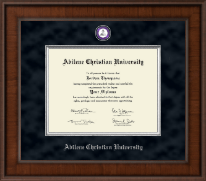 Abilene Christian University diploma frame - Presidential Masterpiece Diploma Frame in Madison