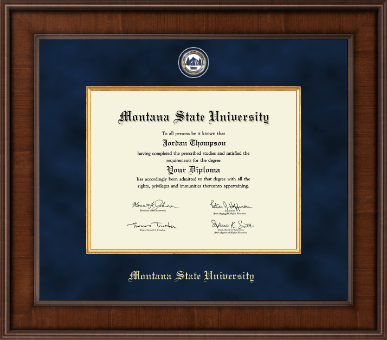 Montana State University Bozeman diploma frame - Presidential Masterpiece Diploma Frame in Madison