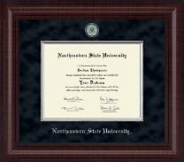Northeastern State University Tahlequah Presidential Masterpiece Diploma Frame in Premier