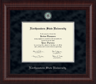 Northeastern State University Tahlequah diploma frame - Presidential Masterpiece Diploma Frame in Premier
