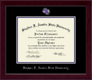 Stephen F. Austin State University diploma frame - Spirit Medallion Diploma Frame in Cordova