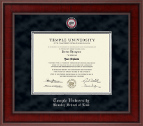 Temple University Law School diploma frame - Presidential Masterpiece Diploma Frame in Jefferson