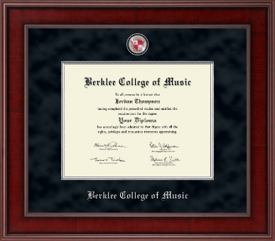Berklee College of Music diploma frame - Presidential Masterpiece Diploma Frame in Jefferson