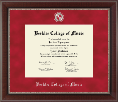 Berklee College of Music diploma frame - Regal Edition Diploma Frame in Chateau