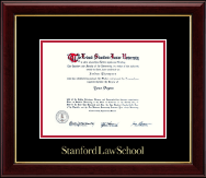 Stanford University diploma frame - Gold Embossed Diploma Frame in Gallery