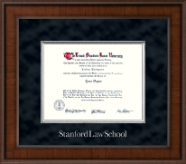 Stanford University diploma frame - Presidential Diploma Frame in Madison