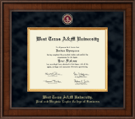 West Texas A&M University diploma frame - Presidential Masterpiece Diploma Frame in Madison