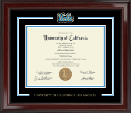 Spirit Medallion Diploma Frame