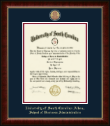 University of South Carolina Aiken diploma frame - Masterpiece Medallion Diploma Frame in Murano
