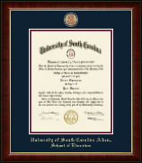 University of South Carolina Aiken diploma frame - Masterpiece Medallion Diploma Frame in Murano