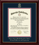 University of South Carolina Aiken diploma frame - Gold Embossed Diploma Frame in Gallery
