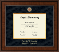 Capella University Presidential Masterpiece Diploma Frame in Madison
